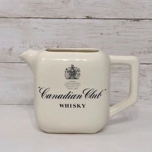 Vintage Canadian Club Whiskey Pitcher